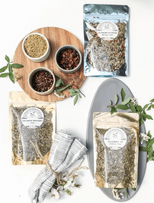 Roots and Leaves Chlorine Fluoride Detox Tea