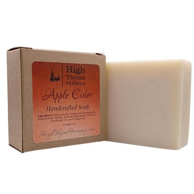 Apple Cider Soap - Red Apple, Cinnamon, Clove, and Pumpkin Scented Soap