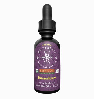 Sun God Medicinals Organic Passionflower Tincture
