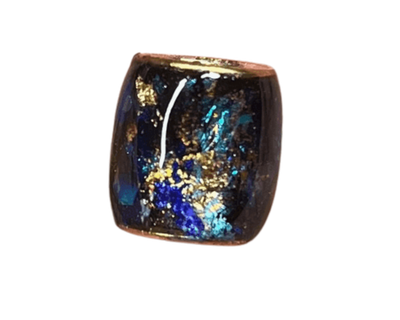 Elevated Loc Jewelry Dichroic Style Loc Beads for Locs & Braids - Set of 5