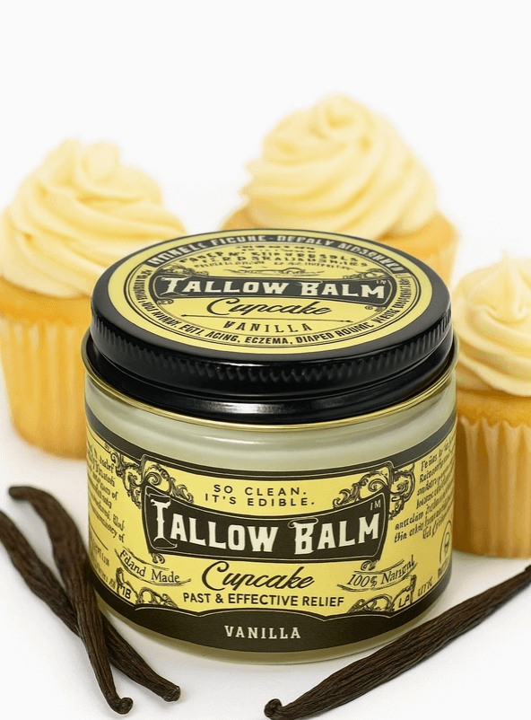 Roots and Leaves Tallow Balm - Scented - Creamsicle or Cupcake