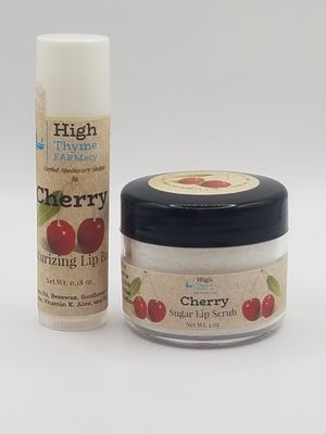 Moisturizing Lip Balm and Sugar Lip Scrub Set - Smooth, Soften & Nourish Your Lips