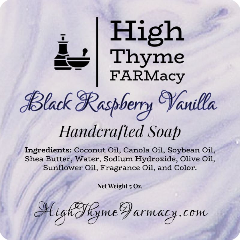 Black Raspberry Vanilla Soap