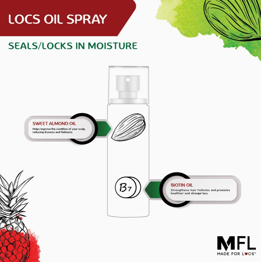 MFL Locs Vegan Oil Spray | 4 oz