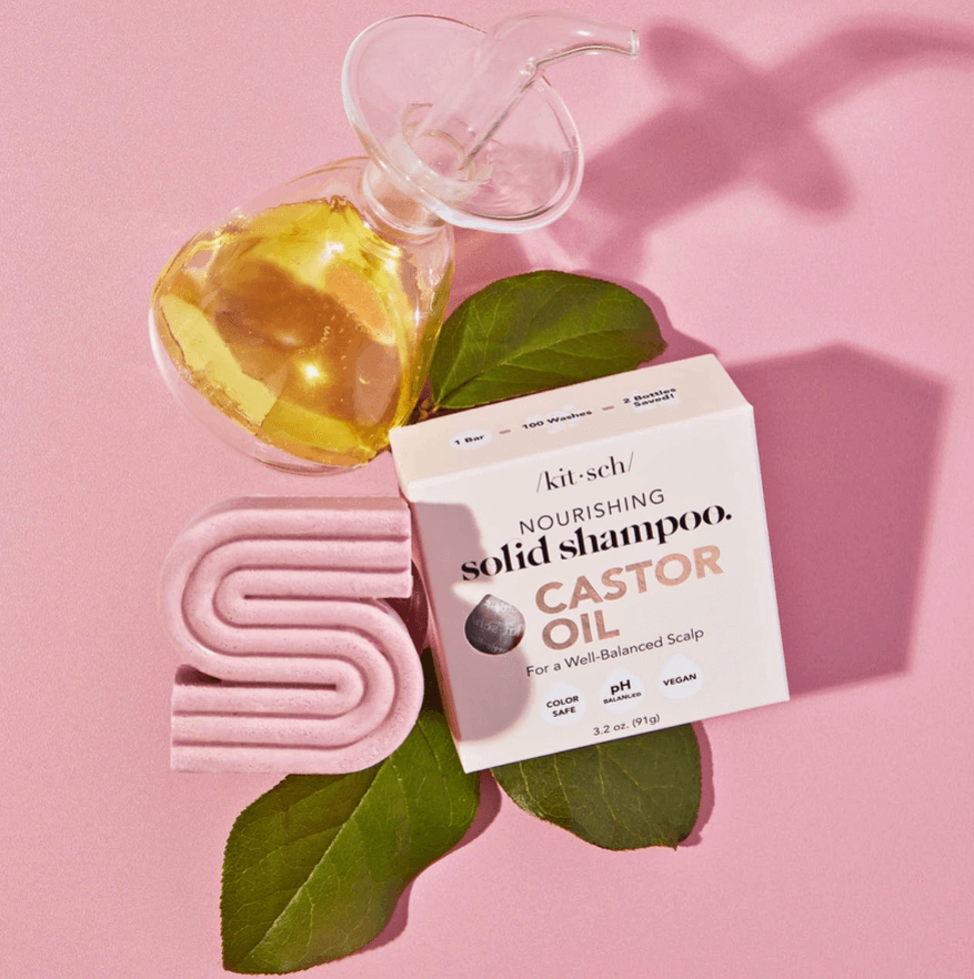 Kitsch Castor Oil Nourishing Shampoo Bar