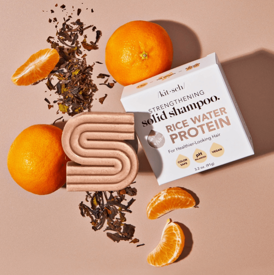Kitsch Rice Water Shampoo Bar for Hair Growth
