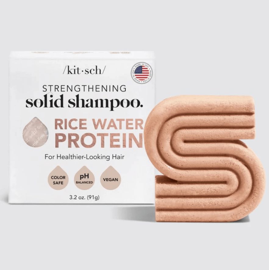 Kitsch Rice Water Shampoo Bar for Hair Growth