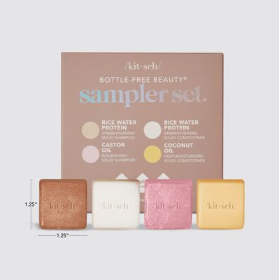Kitsch Bottle-Free Beauty 4pc Sampler Set Kitsch Bottle-Free Beauty 4pc Sampler Set