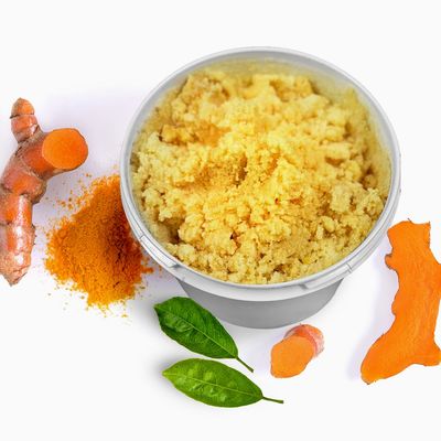 All-Natural Exfoliating Turmeric Scrub