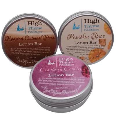 3 Pack of 1.5 ounce Lotion Bars - Choose Your Favorites!