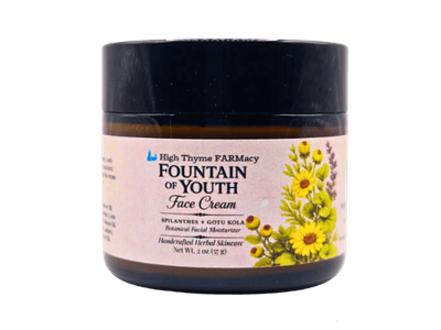 Fountain of Youth Paracress Face Cream with Real Spilanthes
