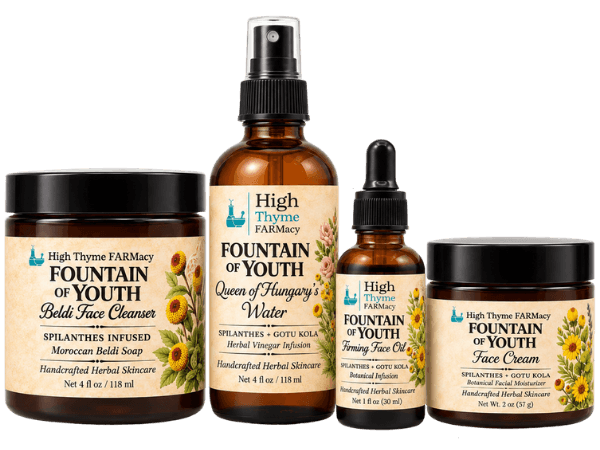 Fountain of Youth Paracress Face Care Set with Real Spilanthes