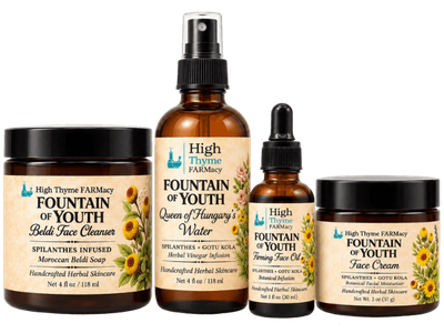 Fountain of Youth Paracress Face Care Set with Real Spilanthes