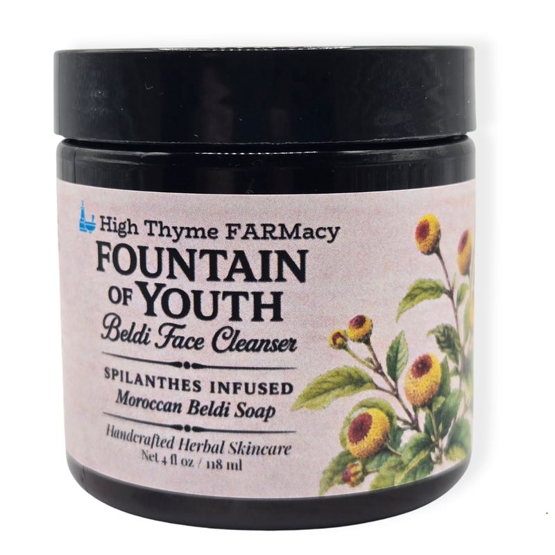 Fountain of Youth Paracress Moroccan Beldi Face Cleanser with Real Spilanthes