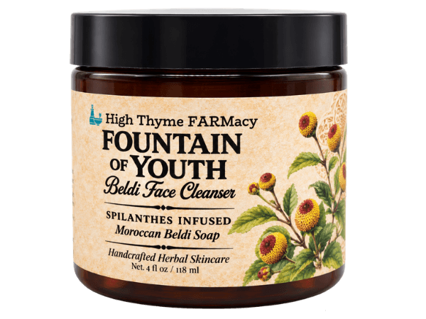 Fountain of Youth Paracress Moroccan Beldi Face Cleanser with Real Spilanthes Fountain of Youth Paracress Moroccan Beldi Face Cleanser with Real Spilanthes