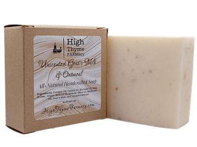 All-Natural Unscented Goat's Milk & Oatmeal Soap All-Natural Unscented Goat's Milk & Oatmeal Soap