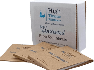 Unscented Paper Soap Sheets - 3-Pack (150 Sheets) Unscented Paper Soap Sheets - 3-Pack (150 Sheets)