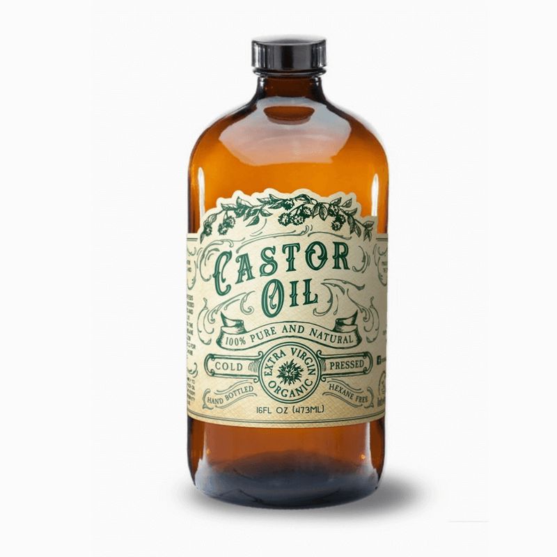 Roots and Leaves Castor Oil -  Organic, Cold Pressed & Hexane Free
