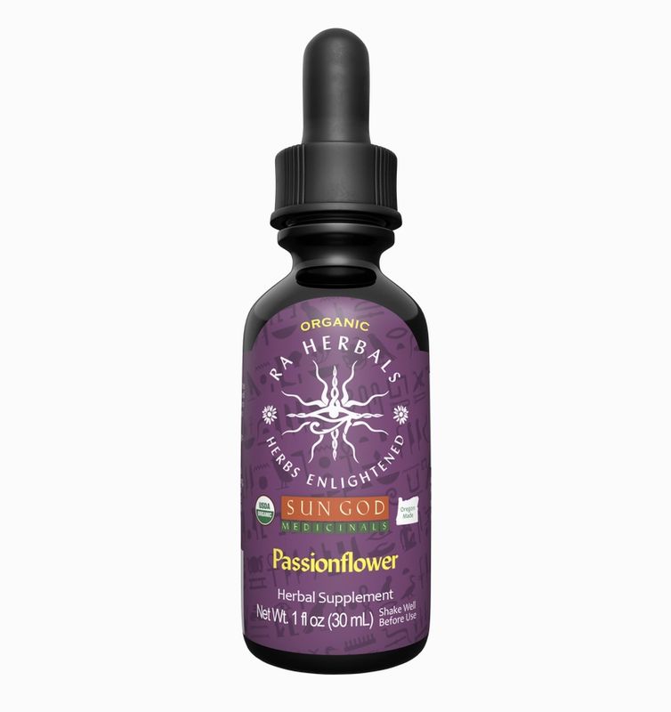 Sun God Medicinals Organic Passionflower Tincture