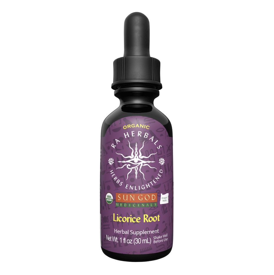 Sun God Medicinals Organic Licorice Root Tincture Sun God Medicinals Organic Licorice Root Tincture