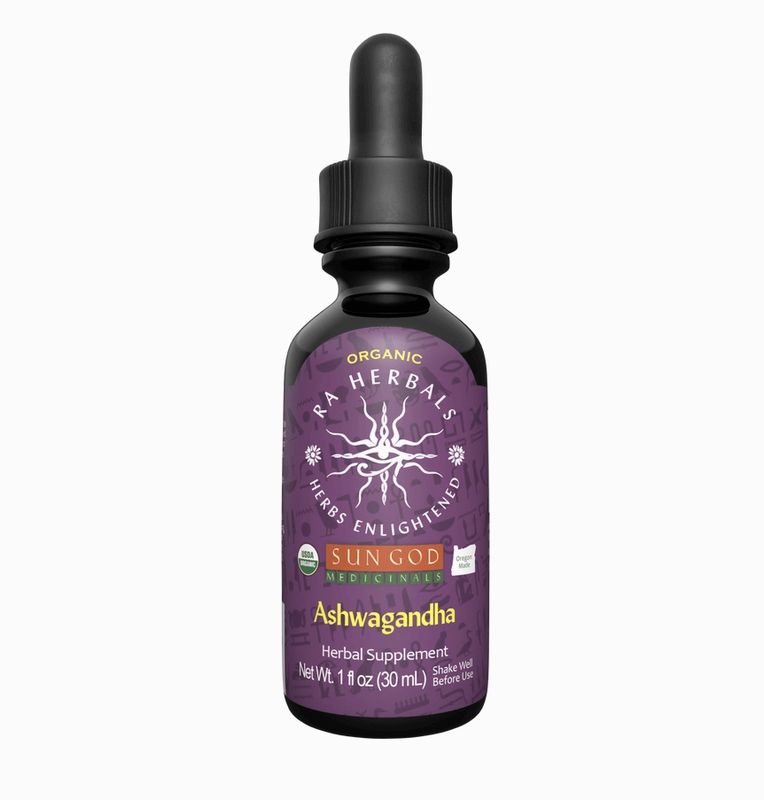 Sun God Medicinals Organic Ashwagandha Tincture