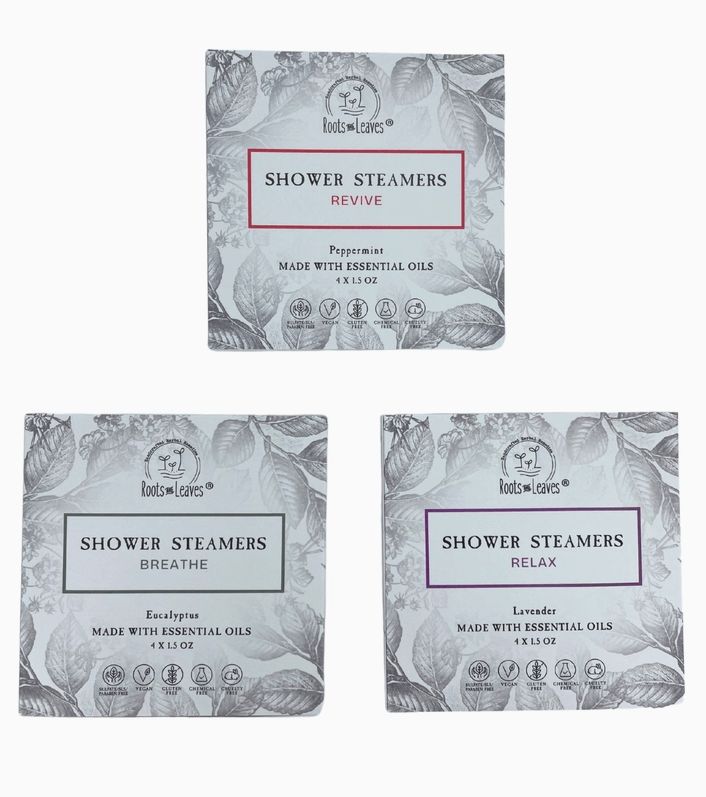 Roots and Leaves Shower Steamers