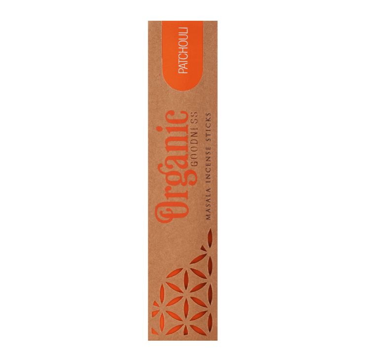 Song of India Patchouli Organic Masala Incense Sticks