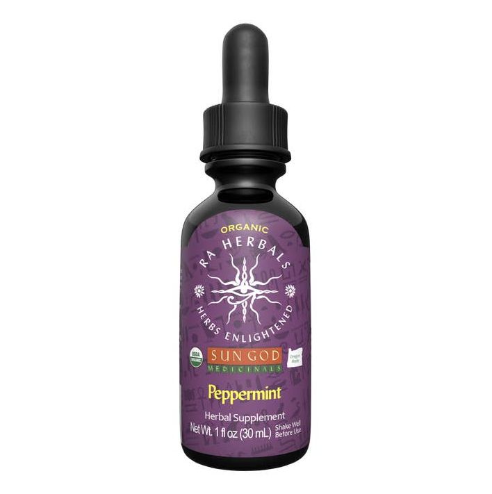 Sun God Medicinals Organic Peppermint Tincture