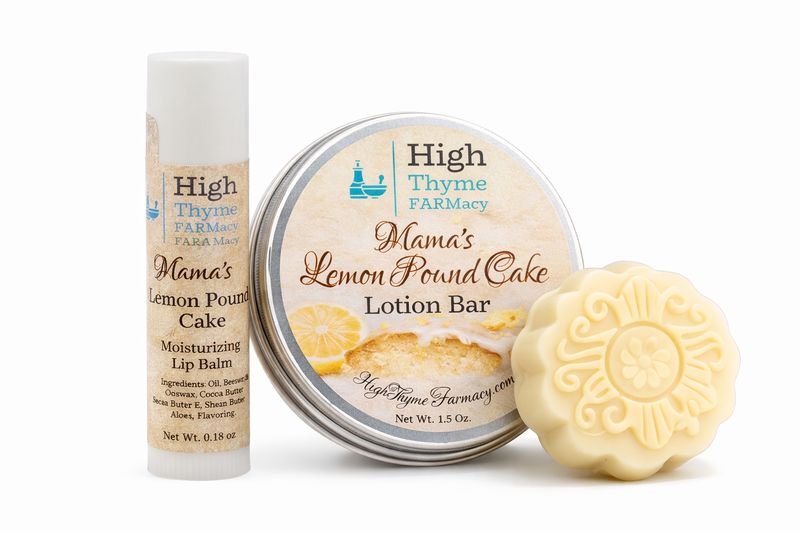 ? Mama’s Lemon Pound Cake Collection (Limited Edition) - Lip Balm & Lotion Bar