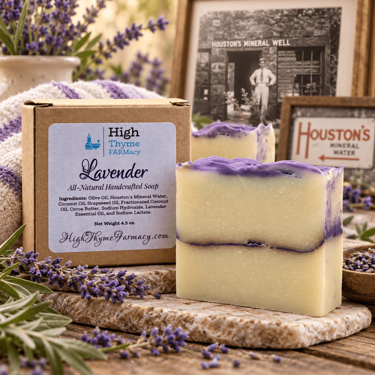 All-Natural Lavender Soap