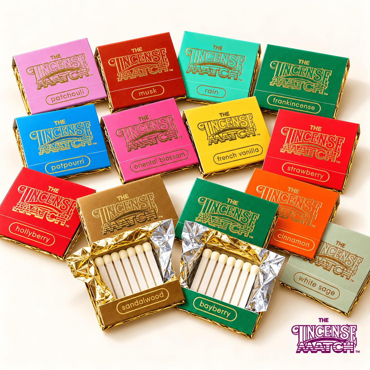 Incense Matches– Choose Your Scent