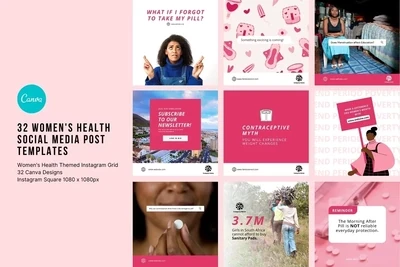 Women&#39;s Health Social Media