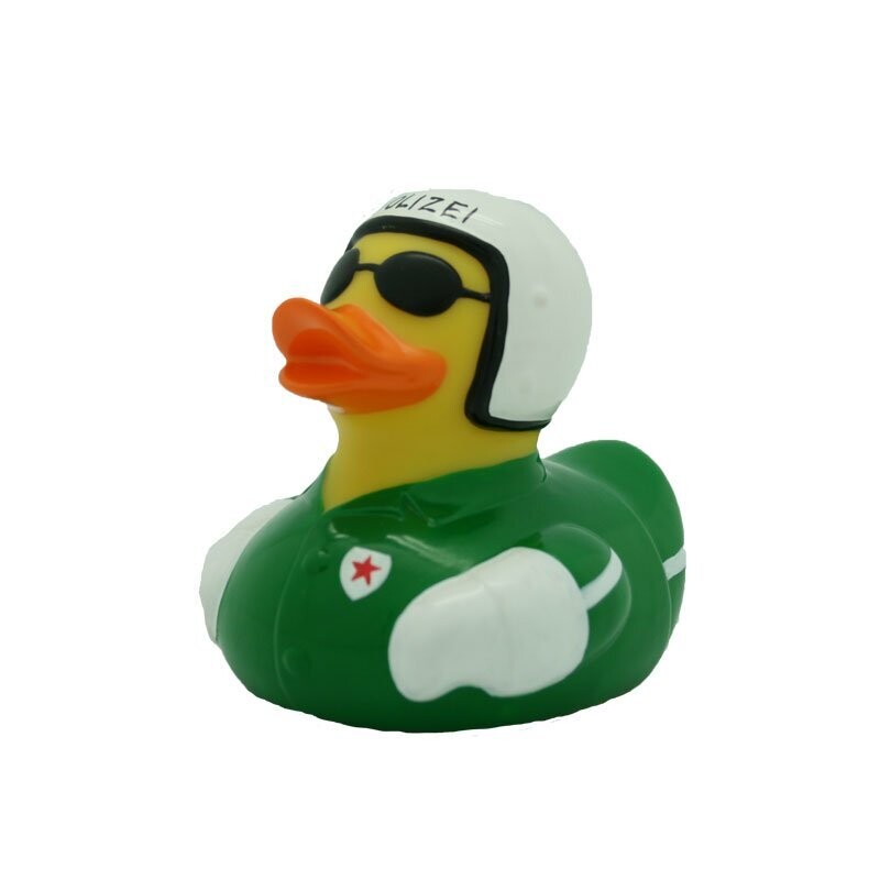 Ente Motorradpolizei