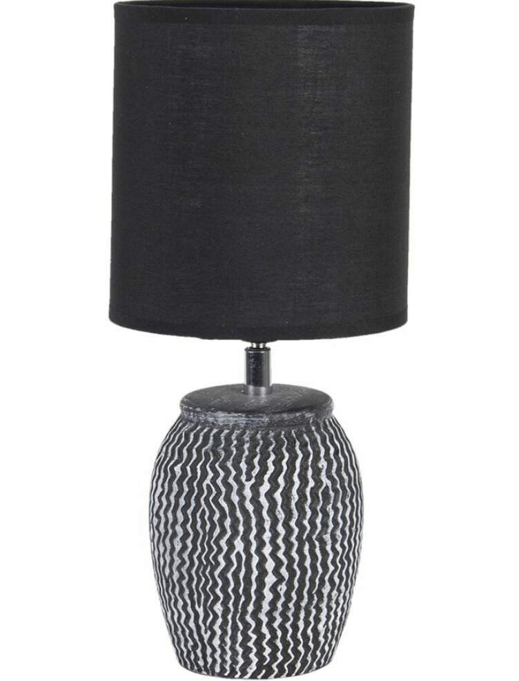 Tischlampe, schwarz