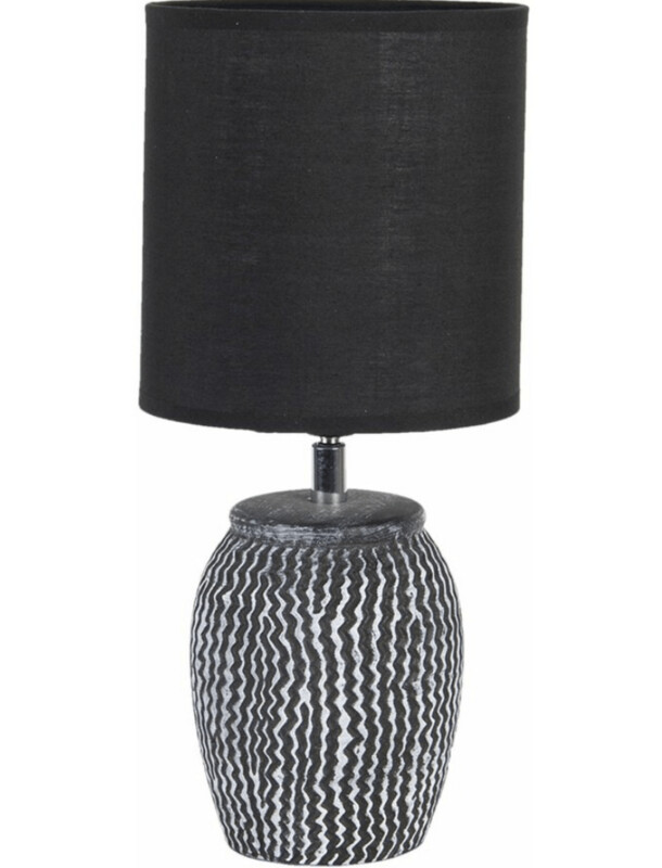 Tischlampe, schwarz