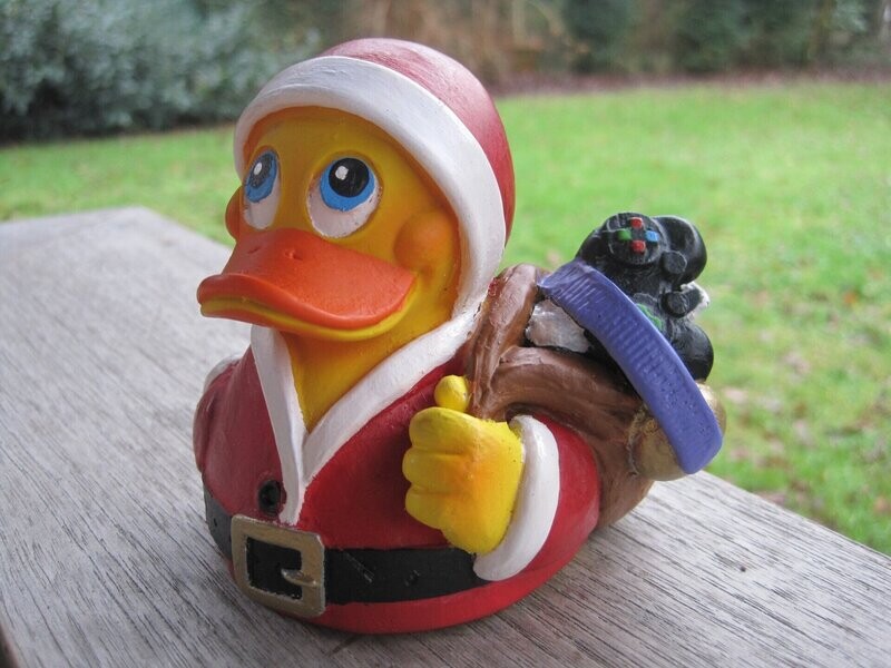 Ente Latex Weihnachten