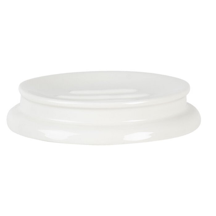 Seifenschale, weiß, neutral II Seifenschale, weiß, neutral II