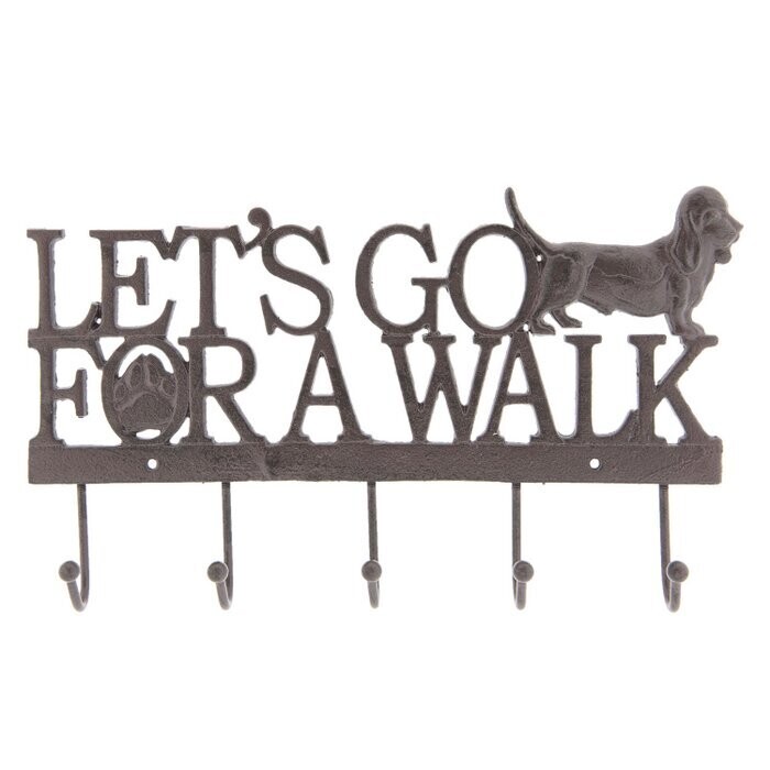 Garderobe Let's Go For A Walk, antikbraun Nr. 57