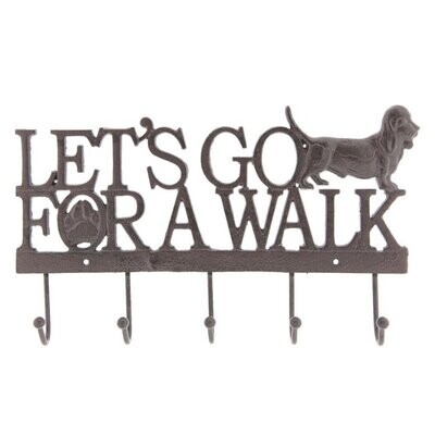 Garderobe Let's Go For A Walk, antikbraun Nr. 57