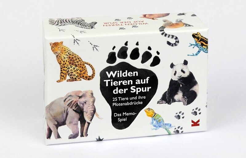Wilde Tieren Memo-Spiel