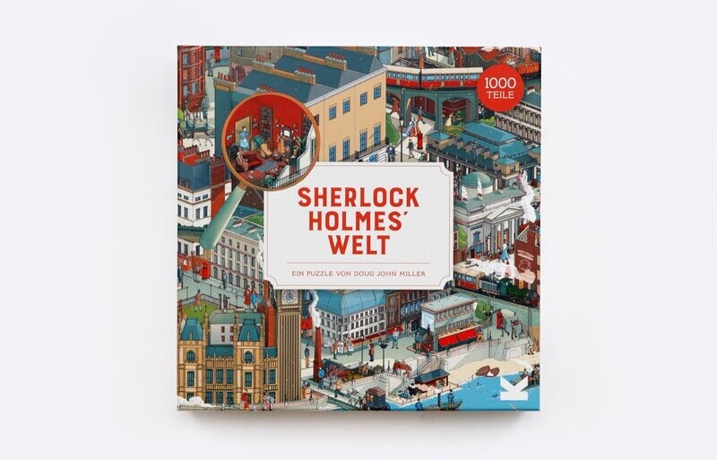 Puzzle 1000 Teile Sherlock Holmes` Welt