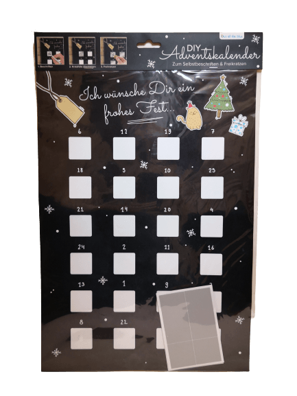 Rubbel-Adventskalender Rubbel-Adventskalender