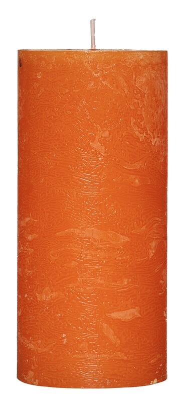 Rustic Kerze Amber 68x120mm