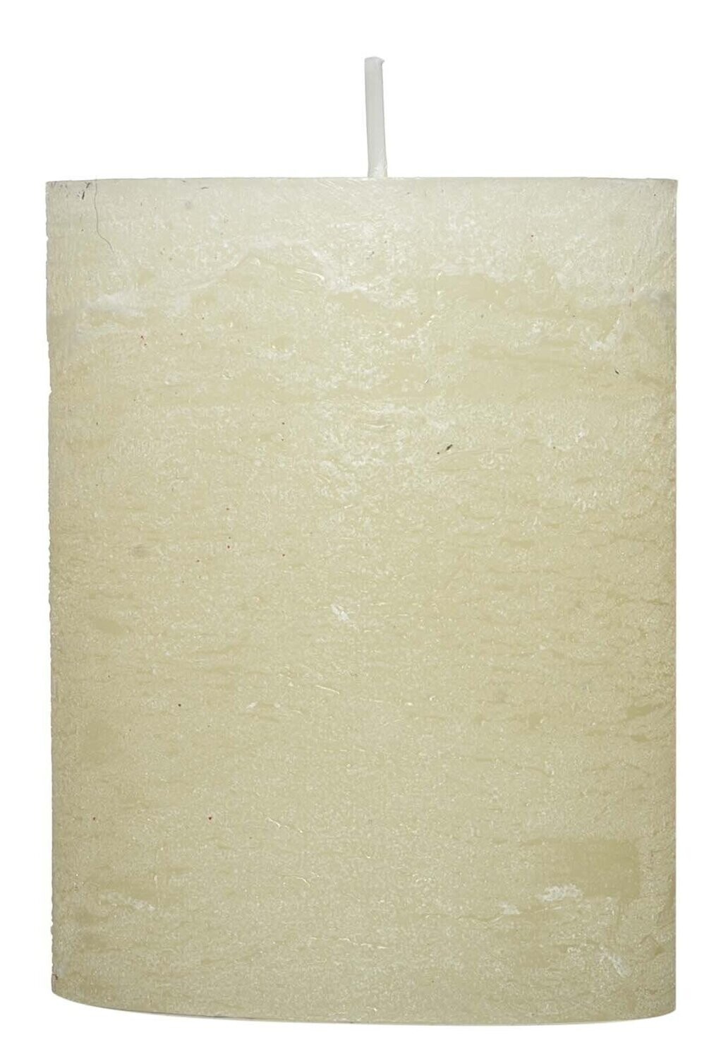 Rustic-Kerze Champagner 68x90mm