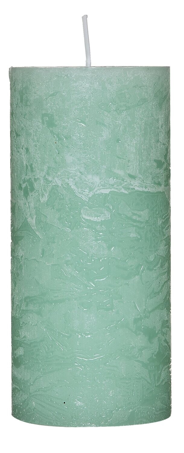 Rustic-Kerze 68x150mm Minze