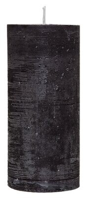 Rustic-Kerze 68x150mm Schwarz Rustic-Kerze 68x150mm Schwarz