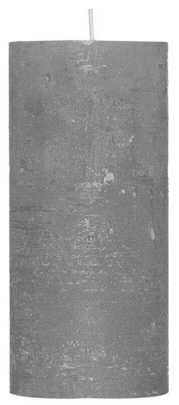 Rustic-Kerze 68x150mm Grau Rustic-Kerze 68x150mm Grau