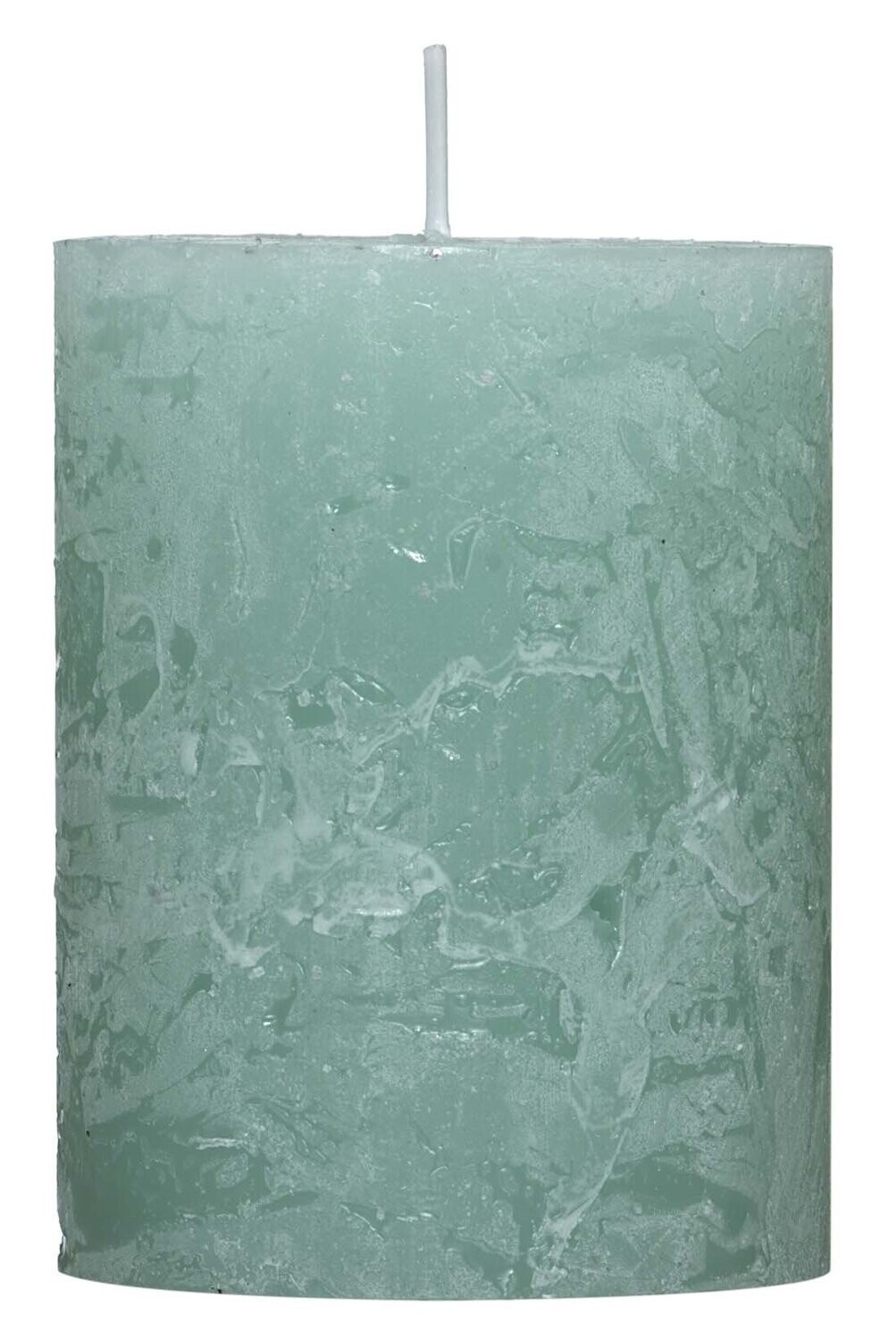 Rustic-Kerze ca. 68 x 90mm Minze