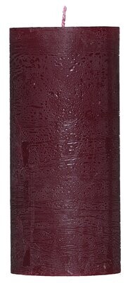 Rustic-Kerze 68x150mm Bordeaux Rustic-Kerze 68x150mm Bordeaux