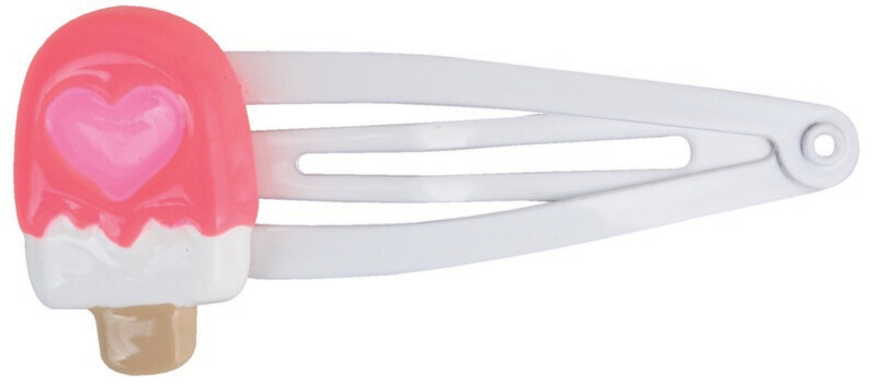 WS Icypole Snap hair clip - Haarklammer mit Eiscreme Motiv